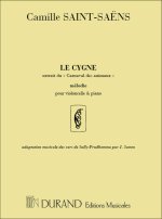 LE CYGNE POUR RECITANT-VLC-PIANO (SULLY CHANT