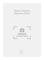 RIMES TENDRES SOPRANO-PIANO  CHANT