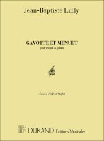 GAVOTTE ET MENUET VL-PIANO (MOFFAT) VIOLON