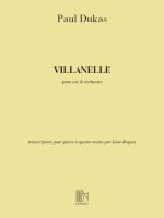 VILLANELLE 4 MAINS  PIANO