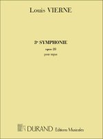 SYMPHONIE N 3 OP 28 ORGUE