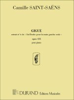 GIGUE OP 135 N 6 PIANO OP (EXTRAIT ETUDES MAIN PIANO