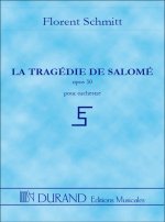 TRAGEDIE DE SALOME POCHE  CHOEUR ET ORCHESTRE