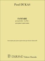 FANFARE DE LA PERI 4 MS (TR PAR G.SAMAZEUILH) PIANO
