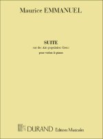 SUITE SUR AIRS...VL-PIANO  VIOLON