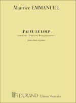 J'AI VU LE LOUP CHANT