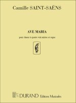 AVE MARIA 4 VOIX-PIANO (EN FA MAJEUR) CHANT