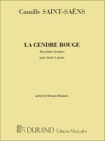 LA CENDRE ROUGE CHANT-PIANO CHANT