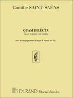 QUAM DILECTA 4 VX-ORGUE-HARPE AD LIBIDUM CHANT