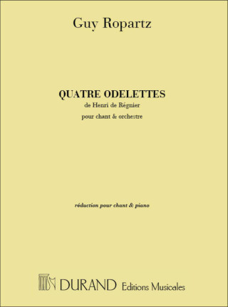 4 ODELETTES  CHANT
