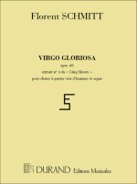 5 MOTETS N 4 VIRGO GLORIOSA 4 VX HOMMES  CHANT