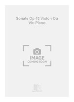 SONATE OP 43 VIOLON OU VLC-PIANO  VIOLON