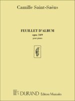 FEUILLET D'ALBUM POUR PIANO - OPUS 169 PIANO