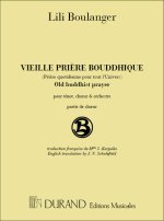 VIEILLE PRIERE BOUDDHIQUE, POUR TENOR, CHOEUR ET CHANT