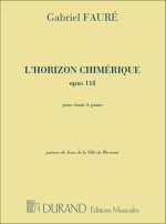 HORIZON CHIMERIQUE OP 118 CHT-PIANO (MEZZO) CHANT