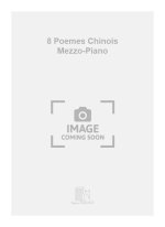 8 POEMES CHINOIS MEZZO-PIANO  CHANT