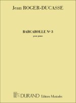 BARCAROLLE N 3 PIANO