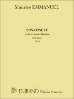 SONATINE IV SUR DES MODES HINDOUS PIANO  PIANO