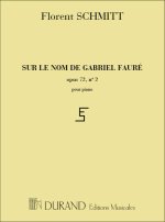 HOMMAGE FAURE PIANO  PIANO
