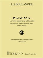 PSAUME 24 LA TERRE APPARTIENT A L'ETERNEL CHANT