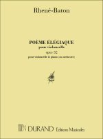 POEME ELEGIAQUE VLC  VIOLONCELLE