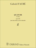 QUATUOR A CORDES OPUS 121 MUSIQUE D'ENSEMBLE