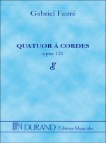 QUATUOR A CORDES OPUS 121