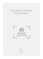 AVE MARIA FR-ALL VOIX HAUTES-PIANO  CHANT