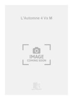 L'AUTOMNE 4 VX M  CHANT