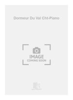 ROBERT BERGMANN : DORMEUR DU VAL CHANT - PIANO