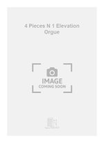 4 PIECES N 1 ELEVATION ORGUE  ORGUE