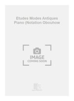 ETUDES MODES ANTIQUES PIANO (NOTATION OBOUHOW  PIANO