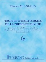 3 PETITES LITURGIES DE LA PRESENCE DIVINE POCHE PARTITION