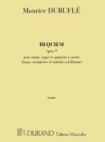 REQUIEM OPUS 9 - ORGAN ORGUE