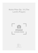 NOTRE PERE OP 14 CHOEUR UNISSON