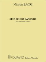 DEUX PETITES RAPSODIES (1979)  CLARINETTE
