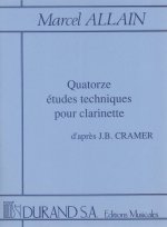 14 ETUDES CLARINETTE (CRAMER  CLARINETTE
