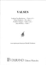 VALSES DE BEETHOVEN-CHOPIN-SCHUBERT-SIBELIUS HARPE