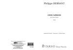 ONZE CAPRICES (1994) VIOLONS