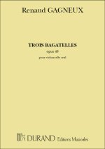 3 BAGATELLES VC CEUL  VIOLONCELLE