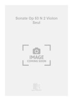 SONATE OP 53 N 2 VIOLON SEUL  VIOLON