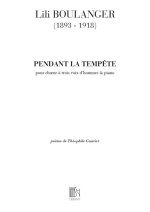 PENDANT LA TEMPETE  CHANT