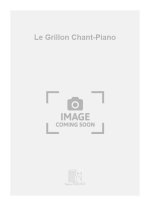 LE GRILLON CHANT-PIANO  CHANT
