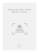 DAPHNIS ET CHLOE 1 SUITE 4MS OU 2 PIANOS PIANO