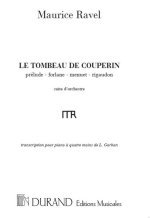 TOMBEAU DE COUPERIN 4 MS  PIANO