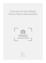 CONCERTO EN SOL ADAGIO VIOLON-PIANO (SAMAZEUILH) VIOLON