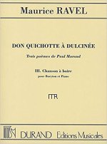 DON QUICHOTTE A DULCINEE TROIS POEMES  CHANT