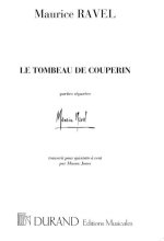 LE TOMBEAU DE COUPERIN -ENSEMBLE DE PARTITIONS