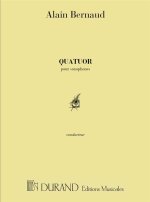 QUATUOR SAXOS PARTITION  MUSIQUE D'ENSEMBLE