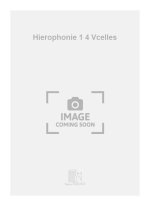 HIEROPHONIE 1 4 VCELLES  MUSIQUE D'ENSEMBLE